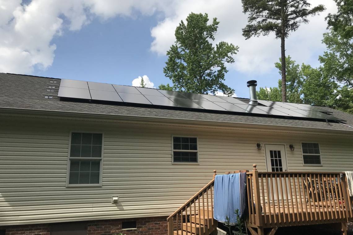 Solar Power System in Stanfield NC