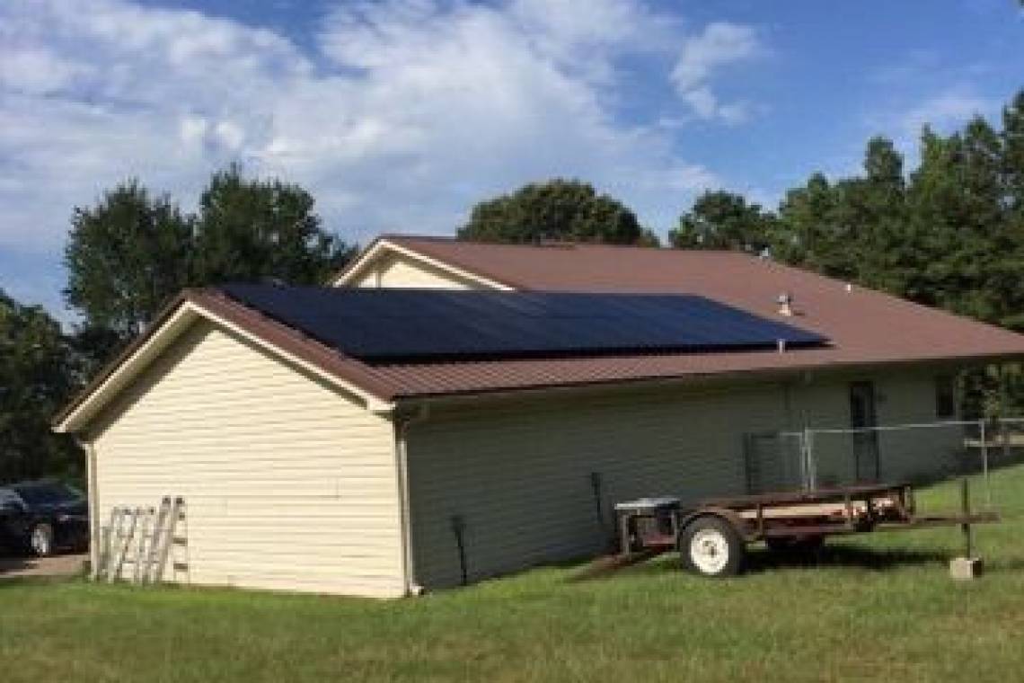 Shingle Roof Mount Solar Panel Installation in Bivins, TX (6.96 kW) - 