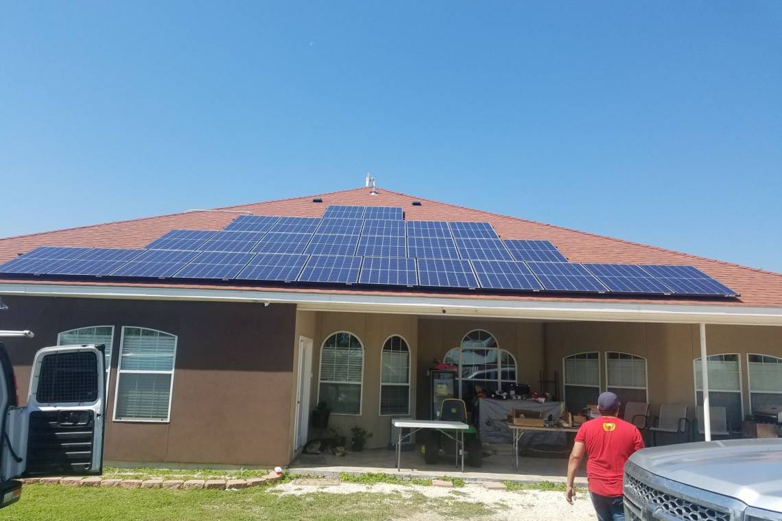 Del Rio, TX Solar Panel Installation