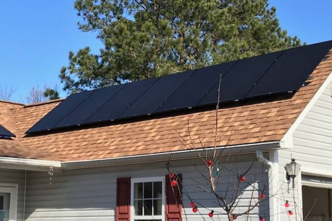 Solar Energy System in New Bern, NC - SolarWorld Panels