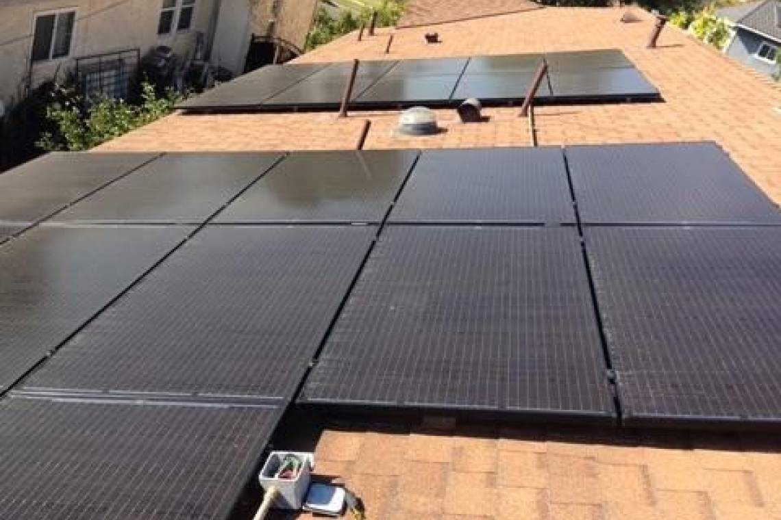 Solar Energy System in Lakewood, CA - SolarWorld Panels