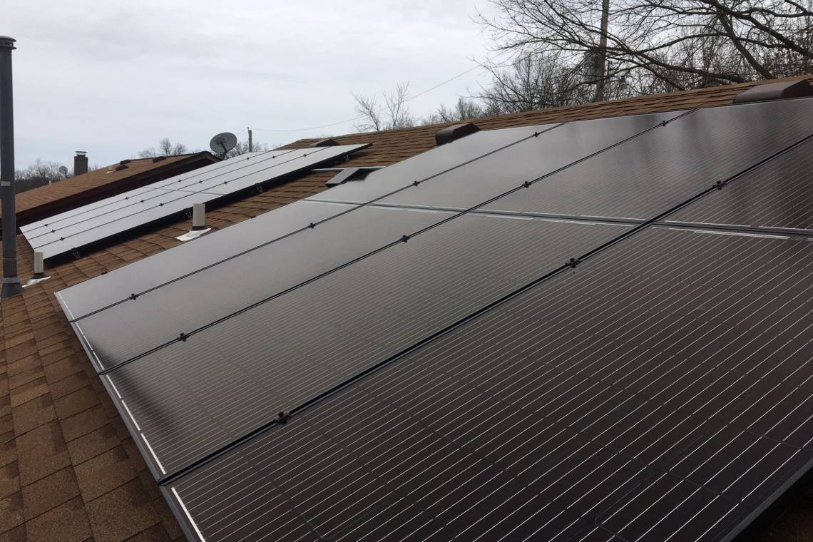 Solar Power System in Arnold, MO - SolarWorld Panels